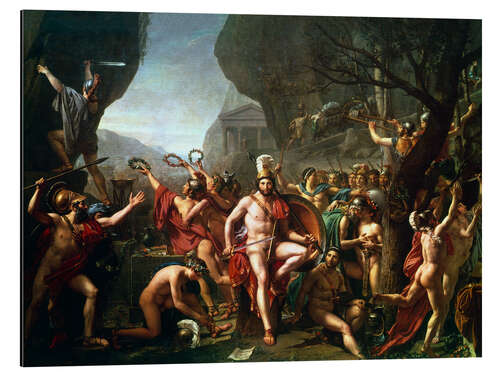 Aluminium print Leonidas at Thermopylae, 5th Century BC