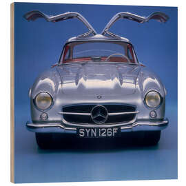 Holzbild 1957 Mercedes Benz 300 SL Gullwing