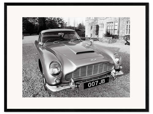 Framed art print Aston Martin DB5
