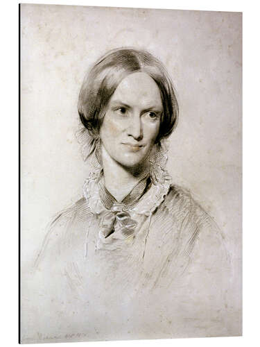 Alumiinitaulu Charlotte Bronte, George Richmond