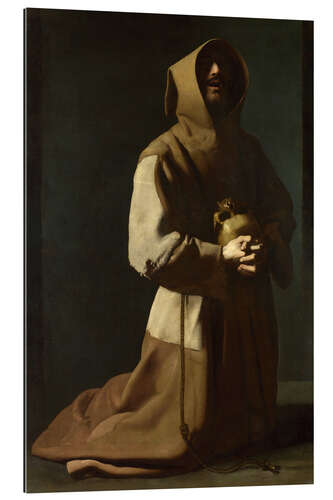 Galleriprint Saint Francis in Meditation, Francisco de Zurbarán