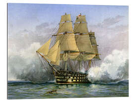 Gallery print Victory, British Warship, William Frederick Mitchell