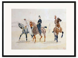 Framed art print Riders