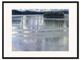Innrammet kunsttrykk Lake Keitele, 1905