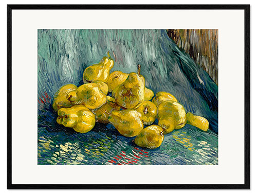 Innrammet kunsttrykk Still Life with Quinces
