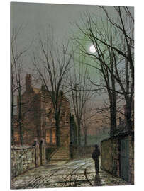 Aluminium print By the Light of the Moon, 1882