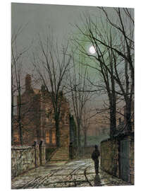 Foam board print By the Light of the Moon, 1882