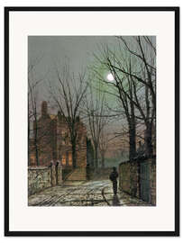 Gerahmter Kunstdruck Im Licht des Mondes, 1882