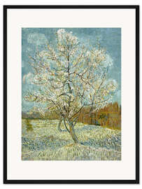 Gerahmter Kunstdruck Der rosa Pfirsichbaum, 1888