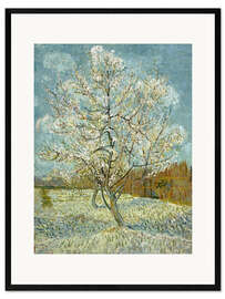 Gerahmter Kunstdruck Der rosa Pfirsichbaum, 1888