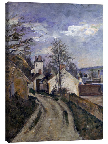 Canvas print Doctor Gachet's House at Auvers