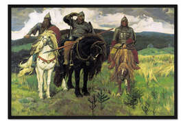 Gerahmter Kunstdruck Bogatyrs