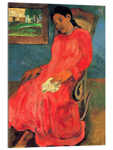 Galleriprint Woman in Red Dress