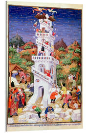 Magnettafel Der Bau des Turms von Babel