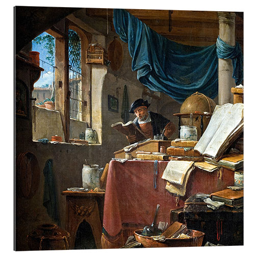 Gallery print A Scholar in his Study