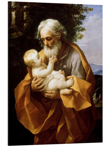 Cuadro de aluminio Saint Joseph with Infant Christ