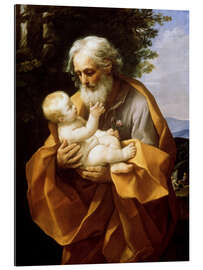 Galleritryk Saint Joseph with Infant Christ