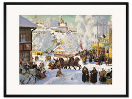 Gerahmter Kunstdruck Fastnacht, 1919