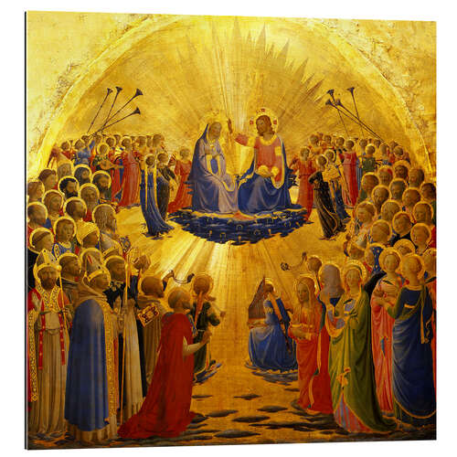 Galleriprint The Coronation of the Virgin, Fra Giovanni da Fiesole