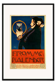 Gerahmter Kunstdruck Frommes Kalender, 1903