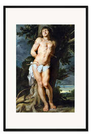 Gerahmter Kunstdruck Der Heilige Sebastian, 1618