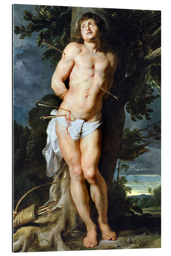 Galleritryck Saint Sebastian, 1618