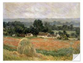 Muursticker Haystack at Giverny, 1886