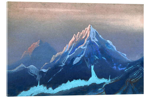 Akrylbilde Himalayas, 1943