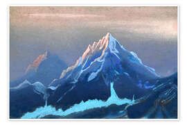 Poster  Himalayas, 1943 - Nicholas Roerich