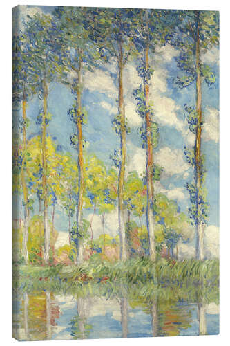 Canvas print Les Peupliers, 1891