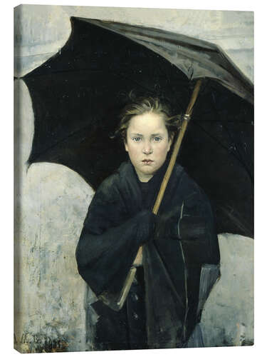 Canvastavla The Umbrella, 1883