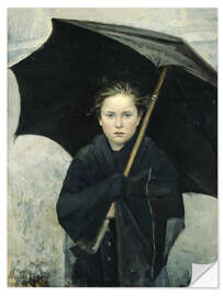 Vinilo para la pared The Umbrella, 1883