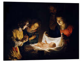 Magnettafel Die Anbetung des Christuskindes