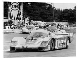 Hartschaumbild Porsche 956, 1982