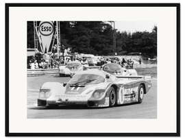 Gerahmter Kunstdruck Porsche 956, 1982