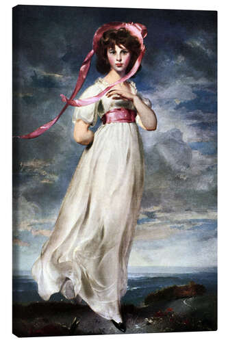 Leinwandbild Sarah Barrett Moulin, "Pinkie", Thomas Lawrence