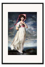 Gerahmter Kunstdruck Sarah Barrett Moulin, "Pinkie", Thomas Lawrence
