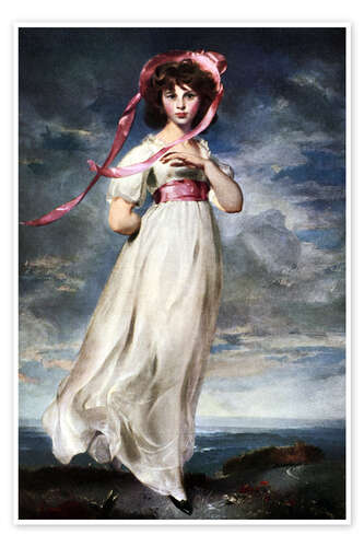 Poster Sarah Barrett Moulin, "Pinkie", Thomas Lawrence