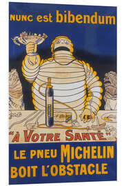 Tableau en PVC Michelin - Nunc Est Bibendum