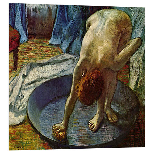 Foam board print Woman in a Tub, 1886