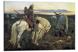 Magnettafel Ein Ritter am Scheideweg, Viktor Wasnezow