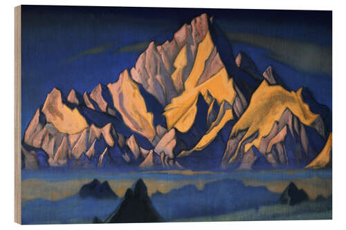 Tableau en bois Abode of Gesar