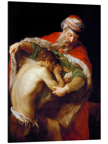 Aluminiumsbilde Return of the Prodigal Son, 1773