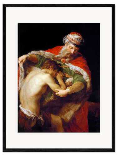 Framed art print Return of the Prodigal Son, 1773