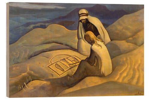 Puutaulu Signs of Christ, 1924