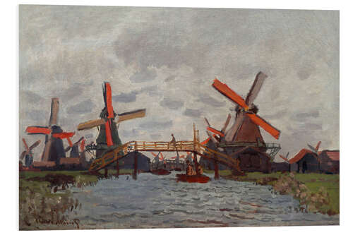 PVC print Mills at Westzijderveld near Zaandam, 1871