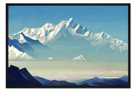 Gerahmter Kunstdruck Berg der fünf Schätze, 1933