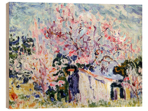 Wood print Spring in Provence, 1903