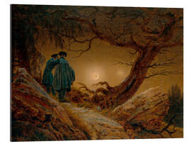 Gallery print Two Men Contemplating the Moon, 1820