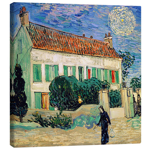 Tableau sur toile White House at Night, 1890